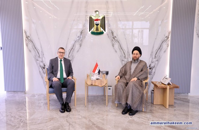 Sayyid Al-Hakeem Meets Turkish Ambassador, Affirms Strengthening Bilateral Relations, Supporting Political Track to End Regional Crises