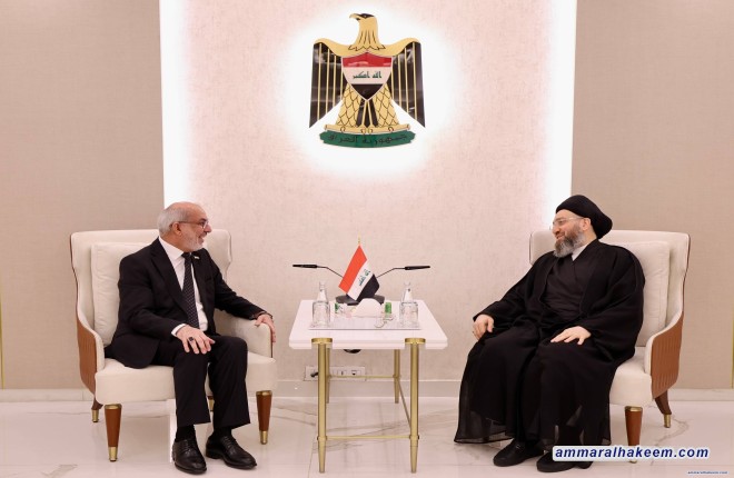 السيد الحكيم يدعو إلى تنويع منافذ التصدير والشروع بالمشاريع الاستراتيجية