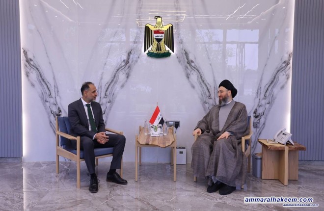 السيد الحكيم يدعو الدول الكبرى لتحمل مسؤولياتها في تهدئة الأوضاع الإقليمية