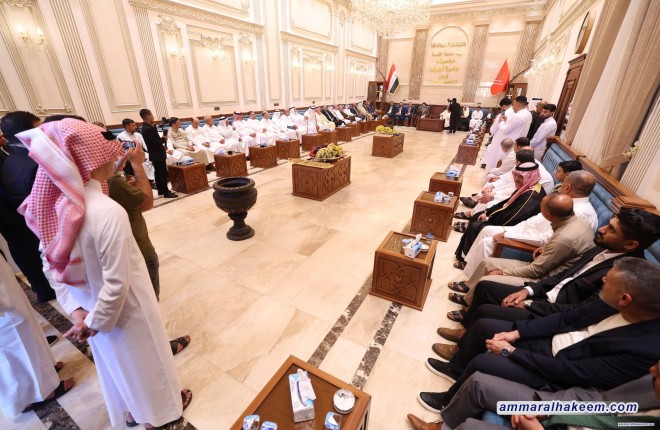 السيد الحكيم: العراق يتجاوز تحدياته بالوحدة والإصلاح الاقتصادي ومكافحة الفساد