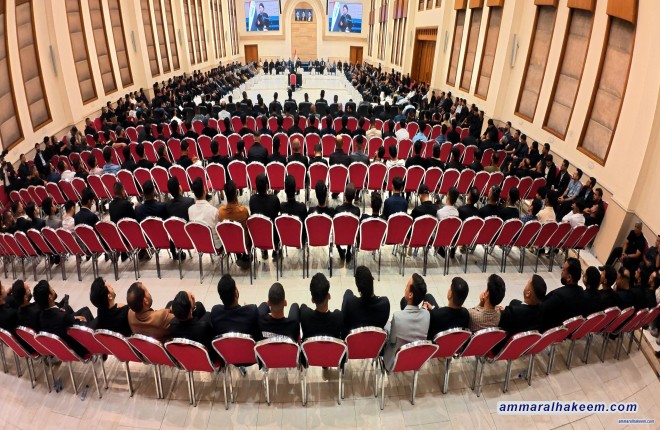 السيد الحكيم يؤكد دعم القضاء ومكافحة الفساد بعيدًا عن الانتماءات والعناوين