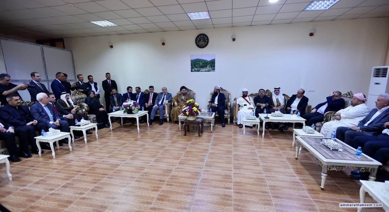 سەماحەتی حەكیم بەشداری ئاهەنگی ئێزیدییەكان دەكات و جەخت لەسەر یەكەوە ژیانی ئاشتیانە دەكات
