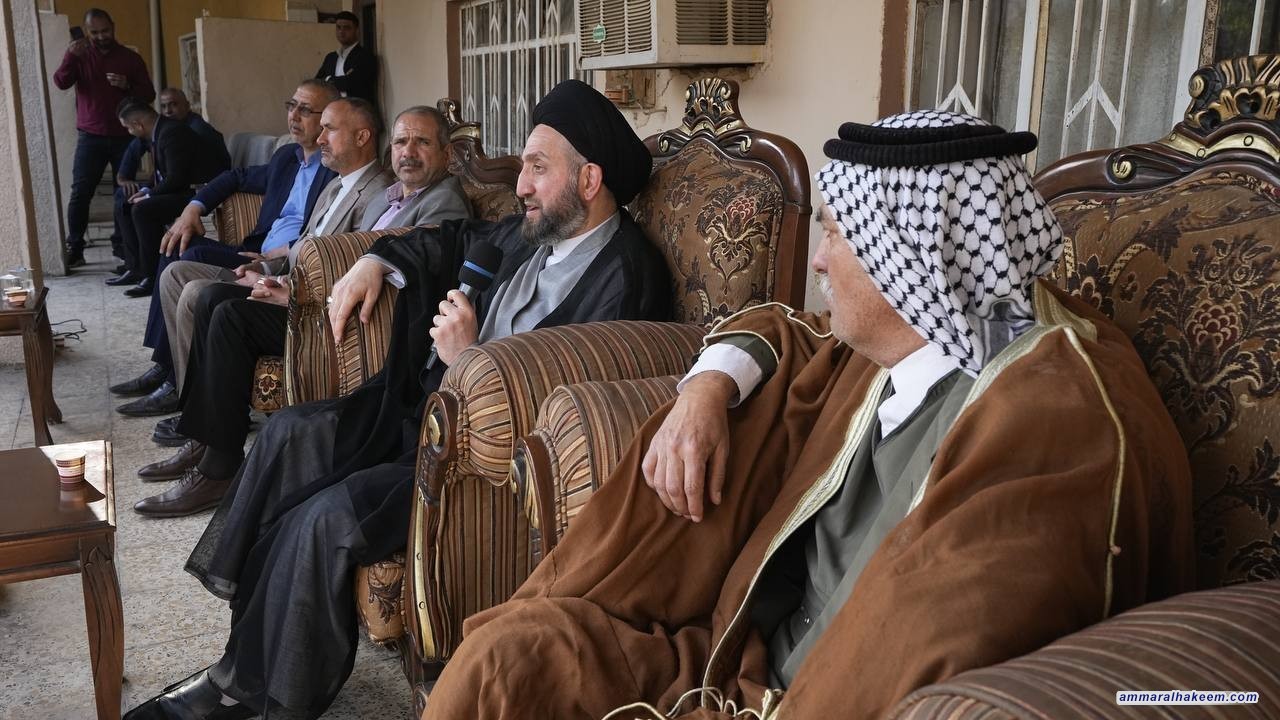 بەڕێز حەكیم داوای پابەندبوون بە تێكەڵەی كۆمەڵایەتی لە پارێزگای دیالا دەكات