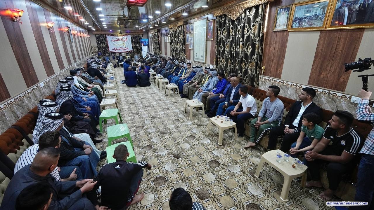 السيد الحكيم يدعو لدعم الفلاح وتحويل الزراعة الى قطاع منتج ومربح