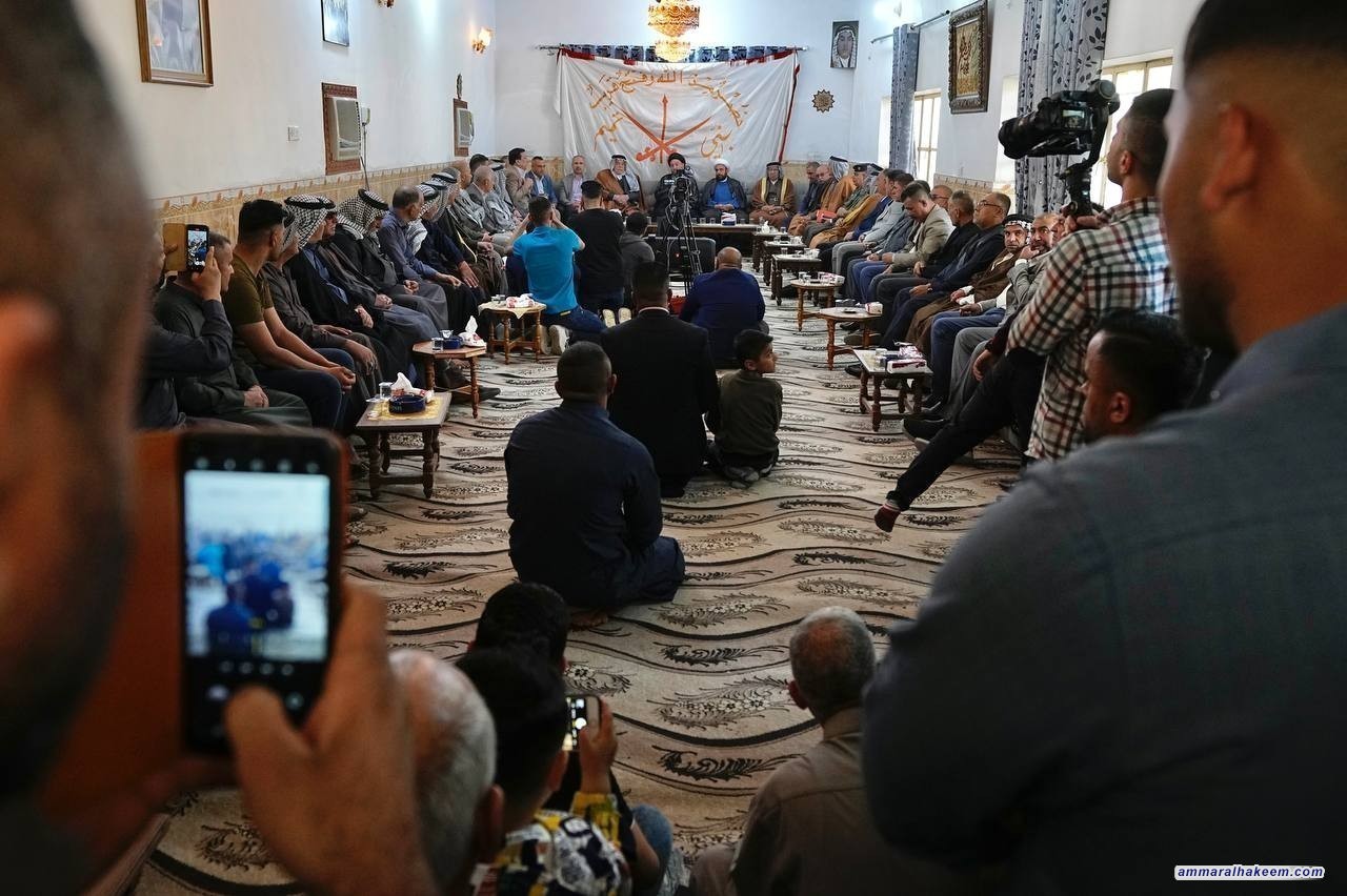 سەماحەتی حەكیم داوای پارستنی دۆخی ئەمنی دیالا دەكات بۆ ڕێزگرتن لەو قوربانییانەی لە پێناوی دراون