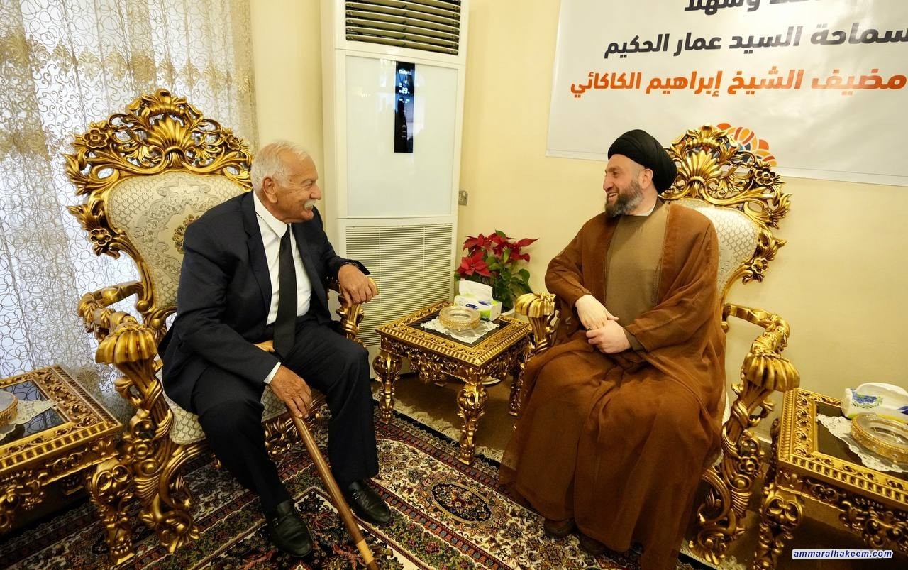 السيد الحكيم يلتقي رئيس قبيلة الكاكه ئي في العراق