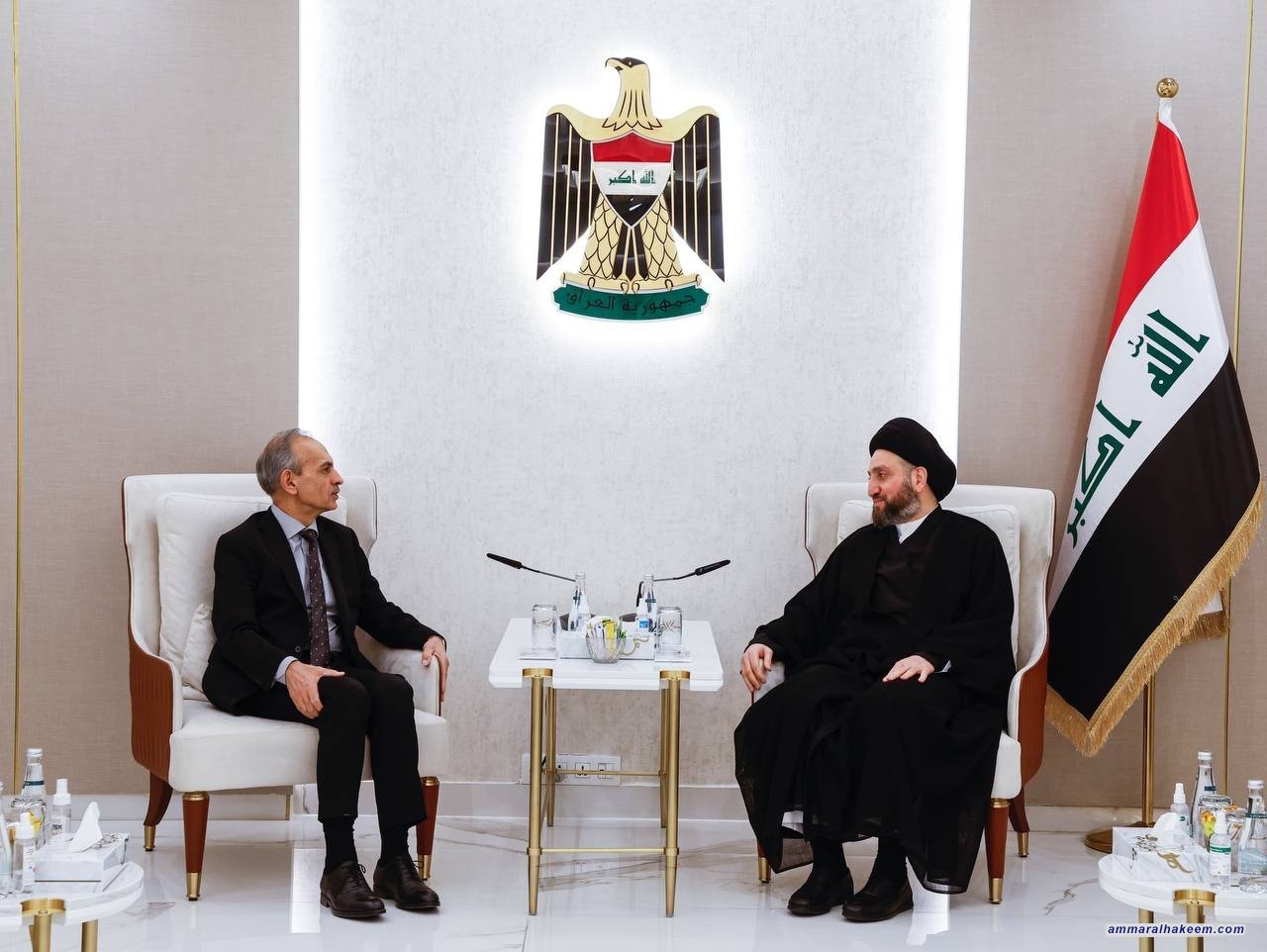 السيد الحكيم يدعو لانصاف المكون التركماني وللحفاظ على استقرار كركوك