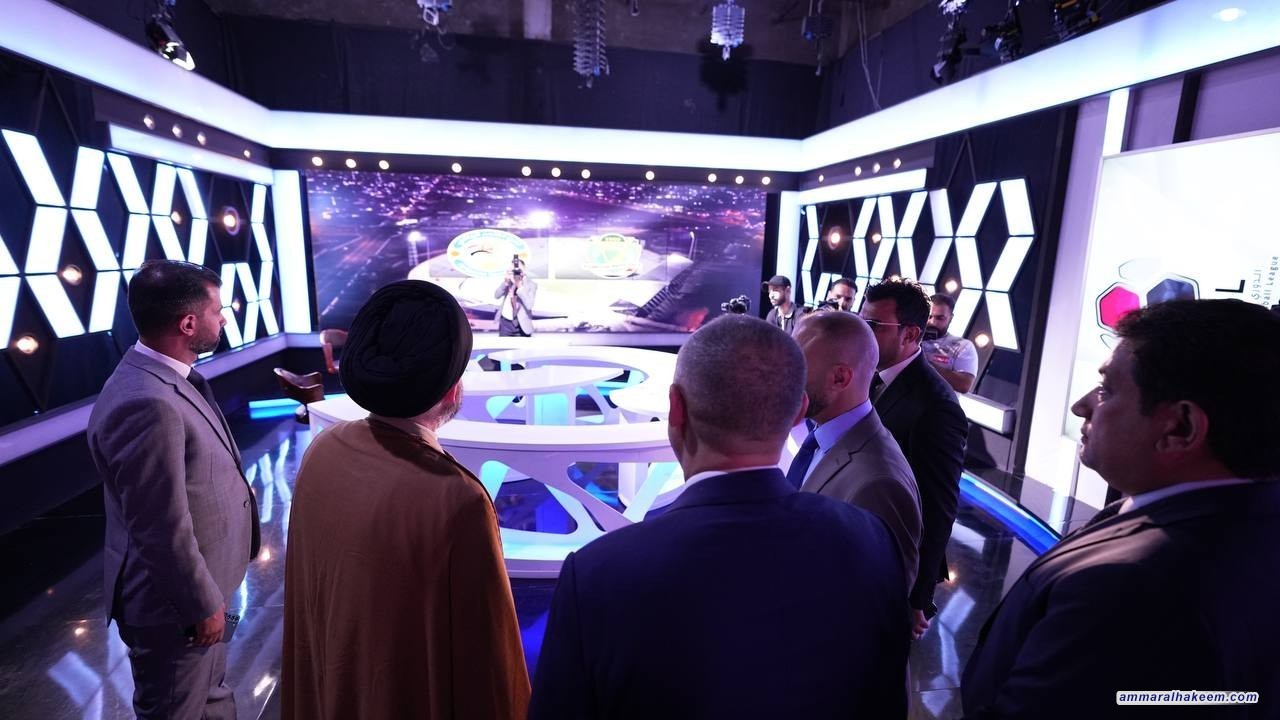 Sayyid Al-Hakeem praises the Iraqi media network studios’ development