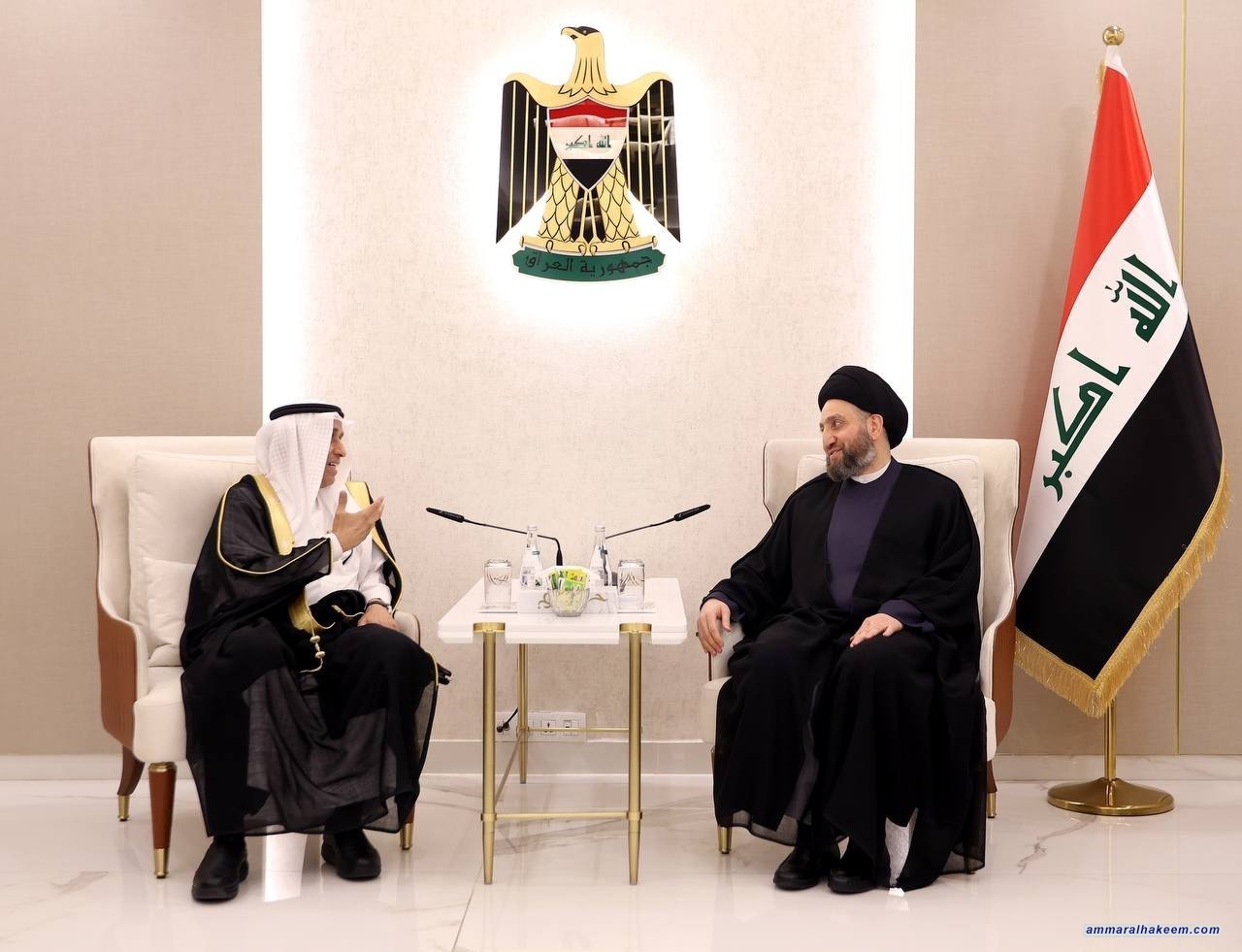 Sayyid Al-Hakeem meets Shura Council Delegation, considers exchanged visits as positive for countries’ cooperation