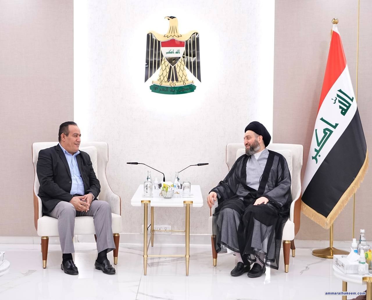 Sayyid Al-Hakeem discusses upcoming dues with Al-Madani Alliance