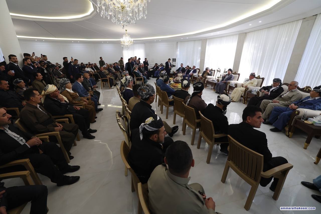 Sayyid Al-Hakeem: Iraqis Share Defining Moments to Face Oppression, Build the State, Fight Terrorism