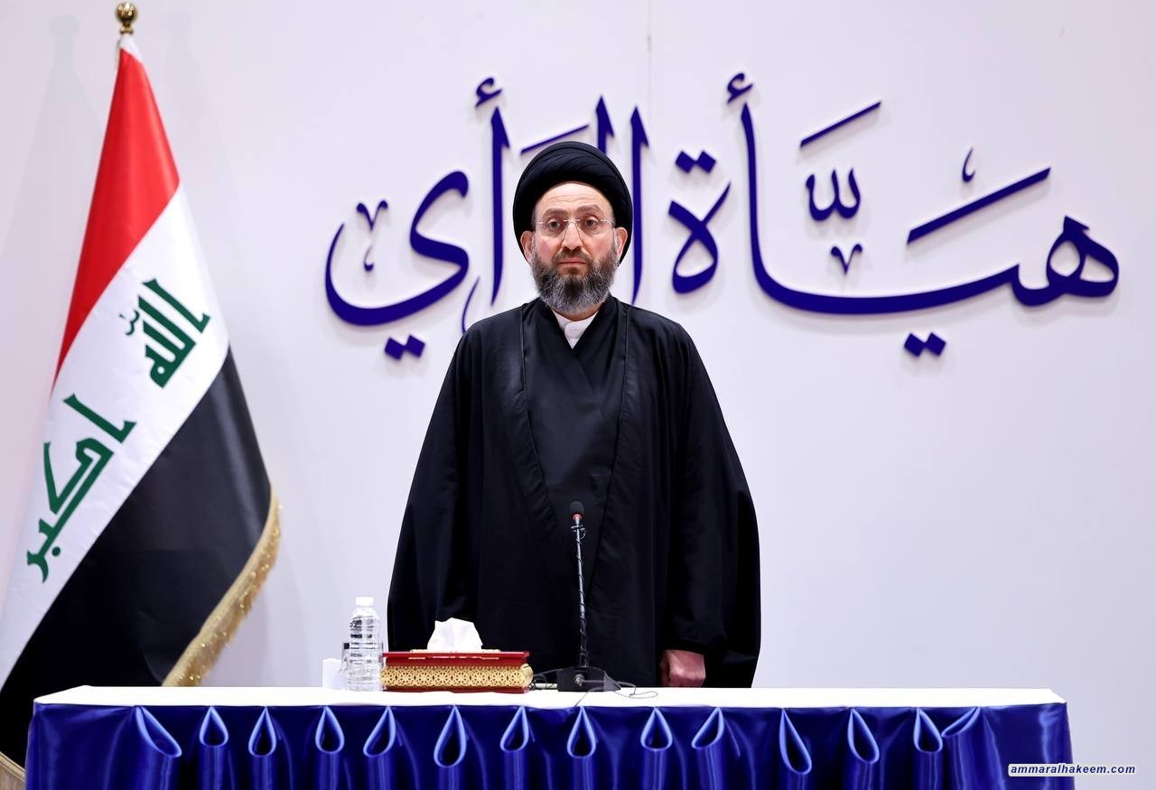 السيد الحكيم .. بيان المرجعية بعد لقاء ممثل الامين العام للأمم المتحدة محمد الحسان يمثل خارطة طريق للوضع العراقي