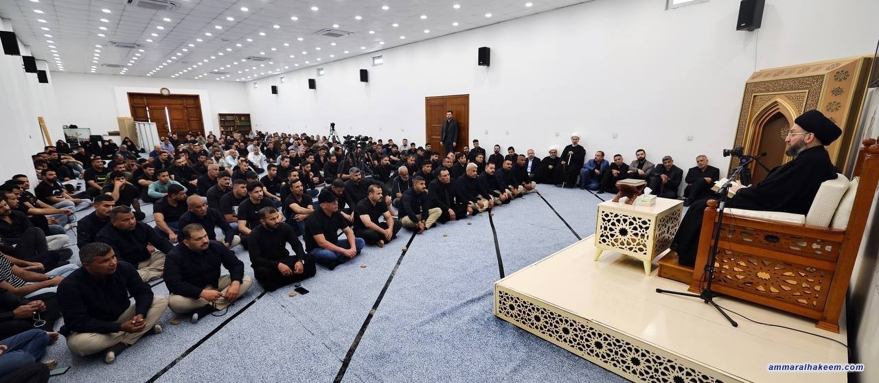 السيد الحكيم.. يستعرض اداب الطعام والشراب
