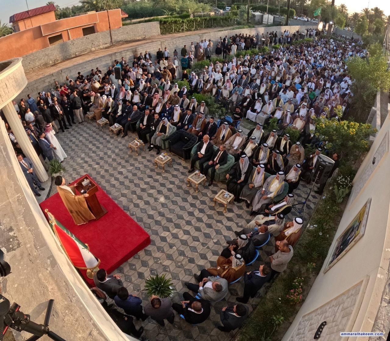 سەماحەتی حەكیم ستایشی بەیەكەوە ژیان لە قەزای مەحموودییە دەكات و جەخت لەسەر سەركەوتن لەڕكابەری خزمەتگوزاری دەكات