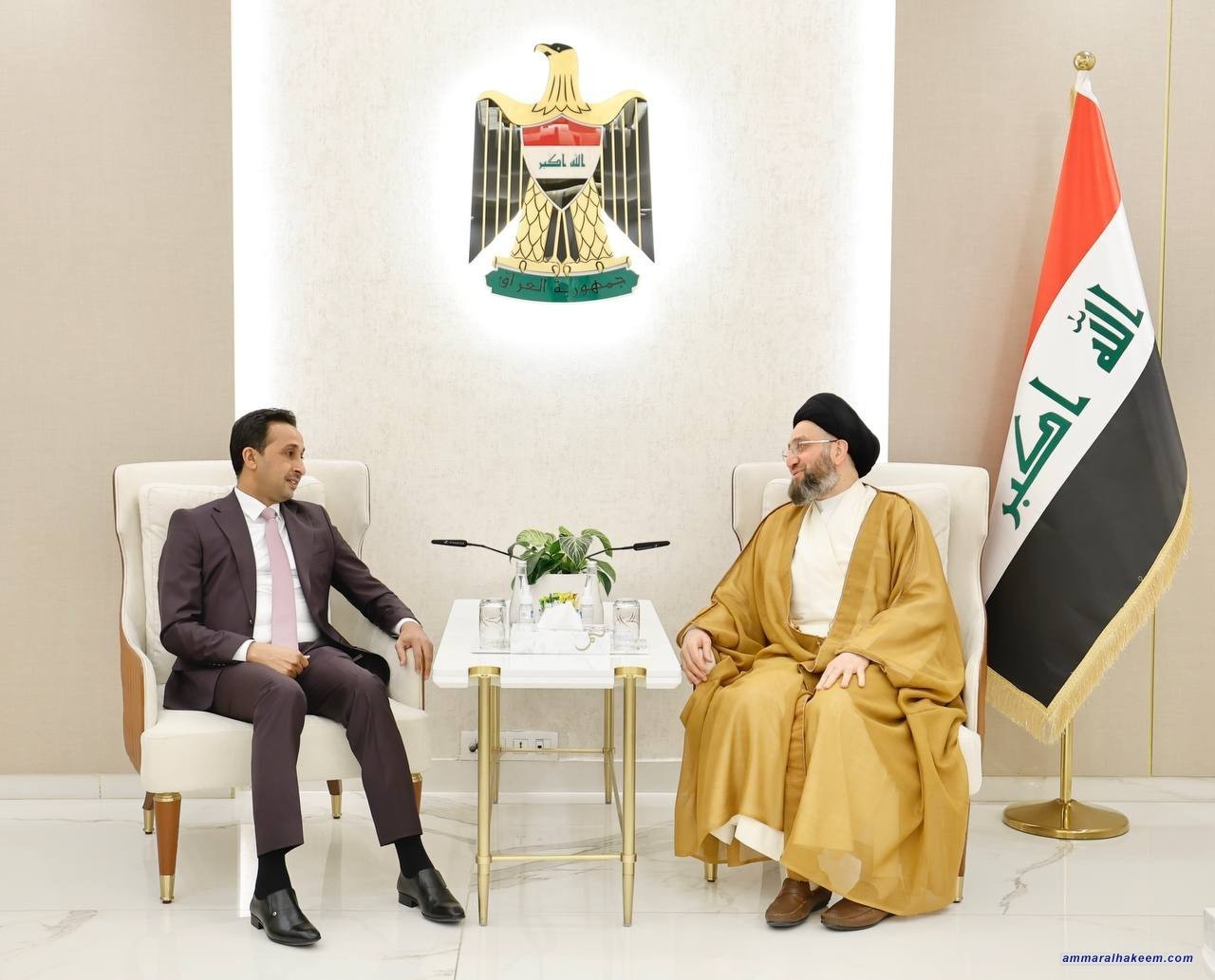 السيد الحكيم يبحث مع تحالف قيم مستجدات الوضع السياسي في العراق