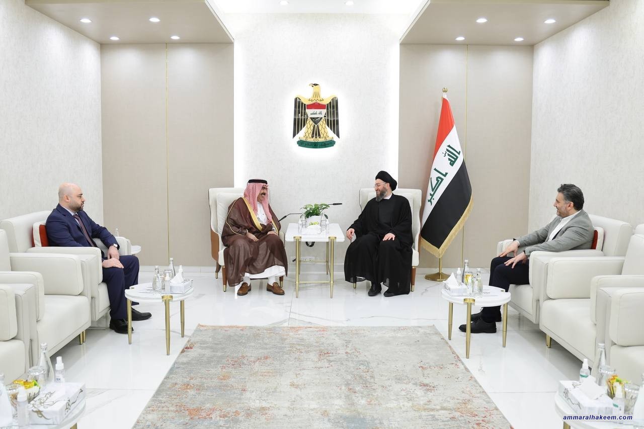 Sayyid Al-Hakeem Discusses Supporting Local Government, Preserve Iraq’s Stability with Abu Risha