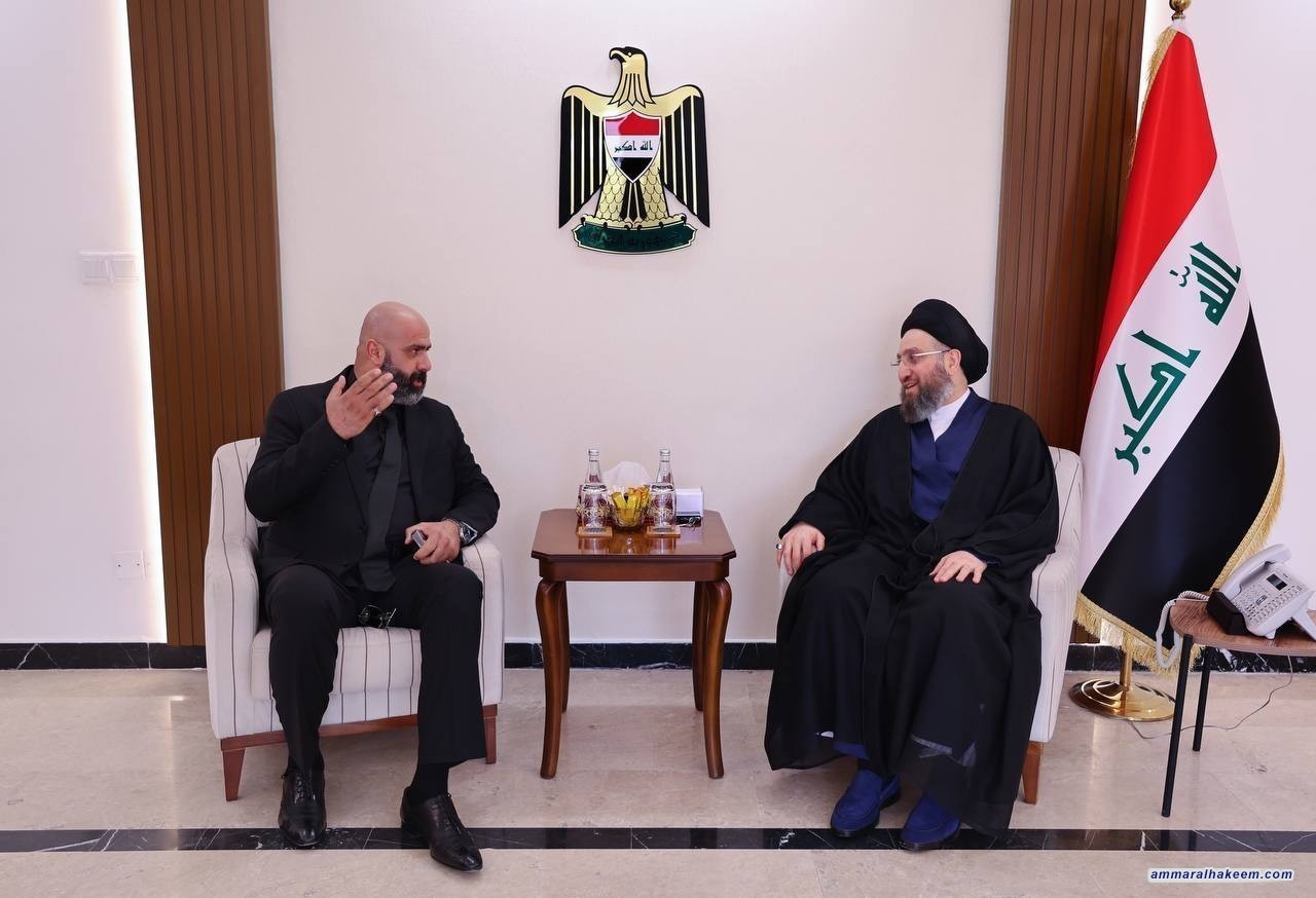 cSayyid Al-Hakeem Receives Sheikh Rashash Al-Imarah Family, Remembers Jihadi Role