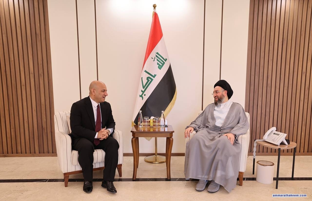 Sayyid Al-Hakeem, Diyala Governor Discuss Public Services, Economic Development Strategies
