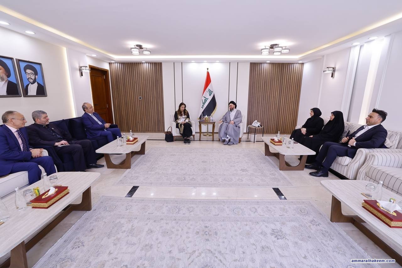 السيد الحكيم  لوفد اعلامي عربي: الانتخابات المقبلة مرحلة فاصلة بين اللاستقرار والاستقرار المستدام