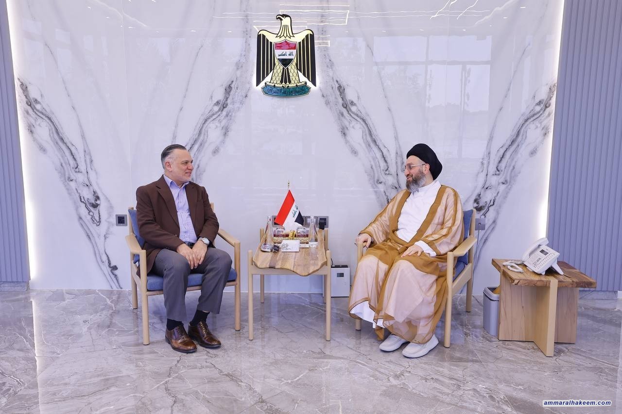Sayyid Al-Hakeem Discusses Political Developments, Upcoming Milestones with Baha’ Al-Araji, Mohammed Tawfiq Allawi