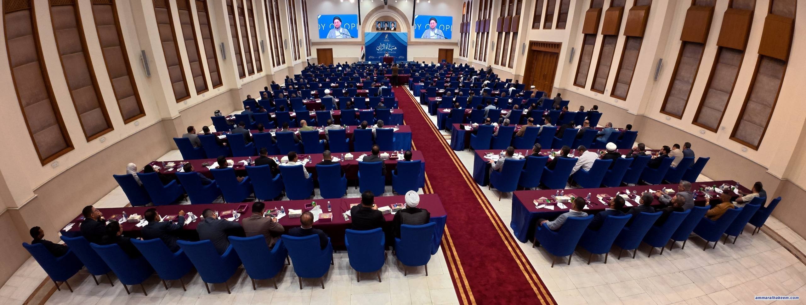 Sayyid Al-Hakeem Urges Responsible Electoral Competition, to Promote Al-Hikma National Movement’s Moderation in Advisory Board Meeting