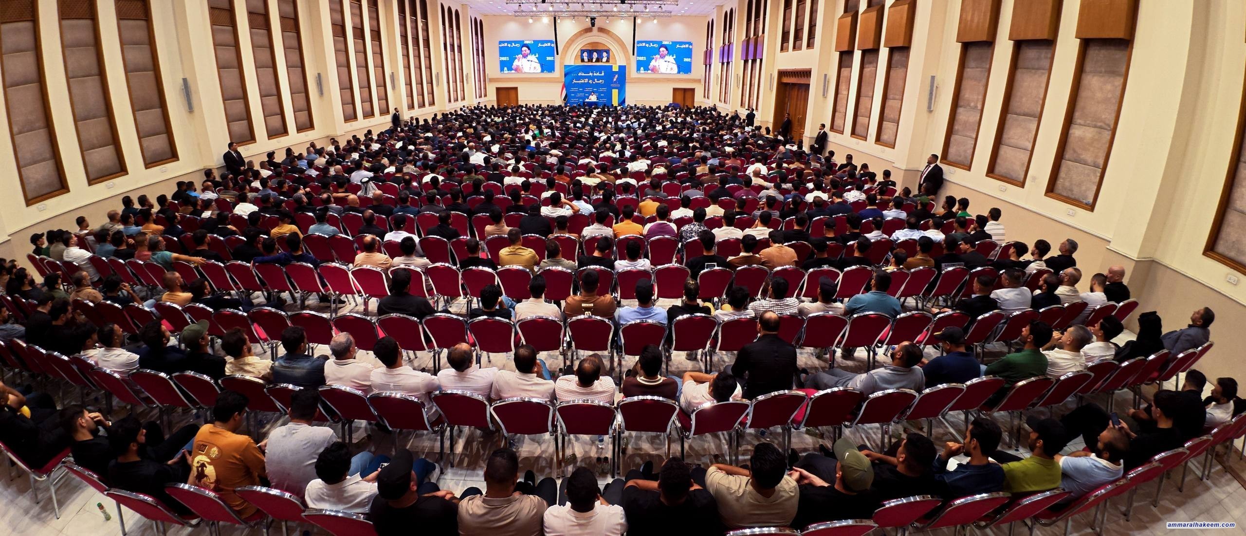 Sayyid Al-Hakeem Meets Al-Hikma National Movement Leaders, Emphasizes Faith in the Project, Serving People Despite Defamation Campaigns