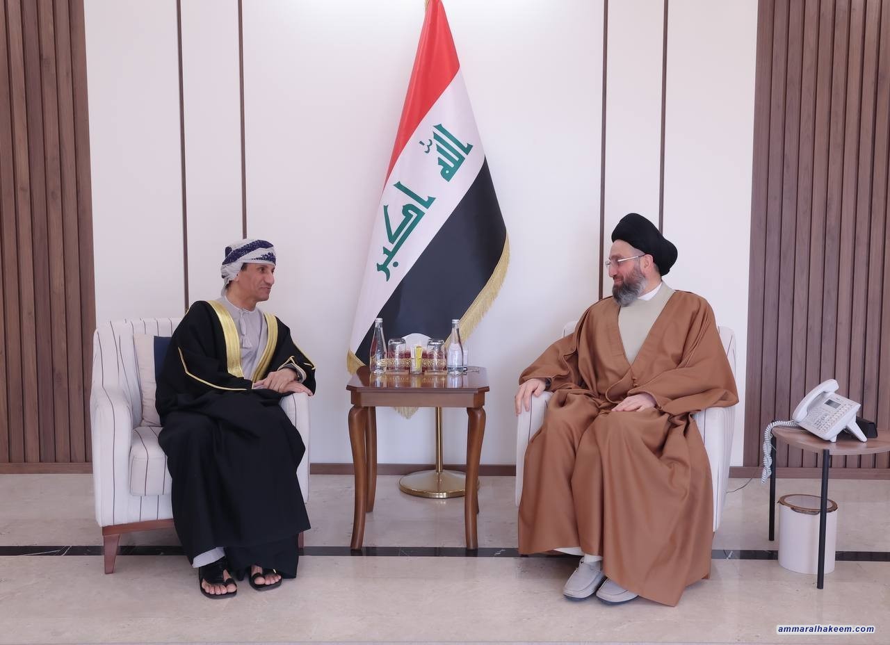 السيد الحكيم يبحث مع الحساني تطورات المشهد السياسي في العراق والمنطقة