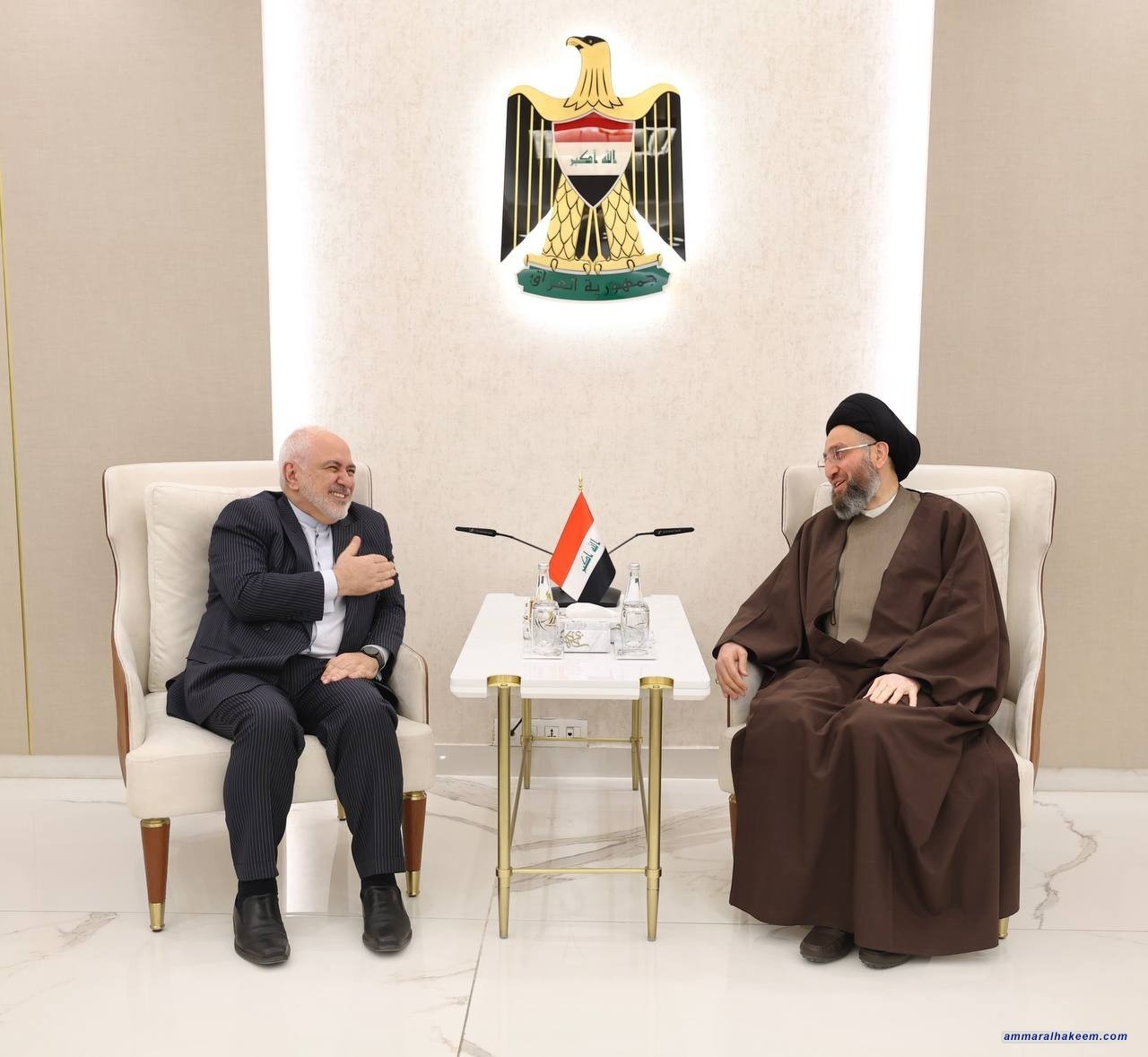 السيد الحكيم يستقبل وزير الخارجية الإيراني الأسبق ويبحث تطورات المشهد السياسي والعلاقات الثنائية