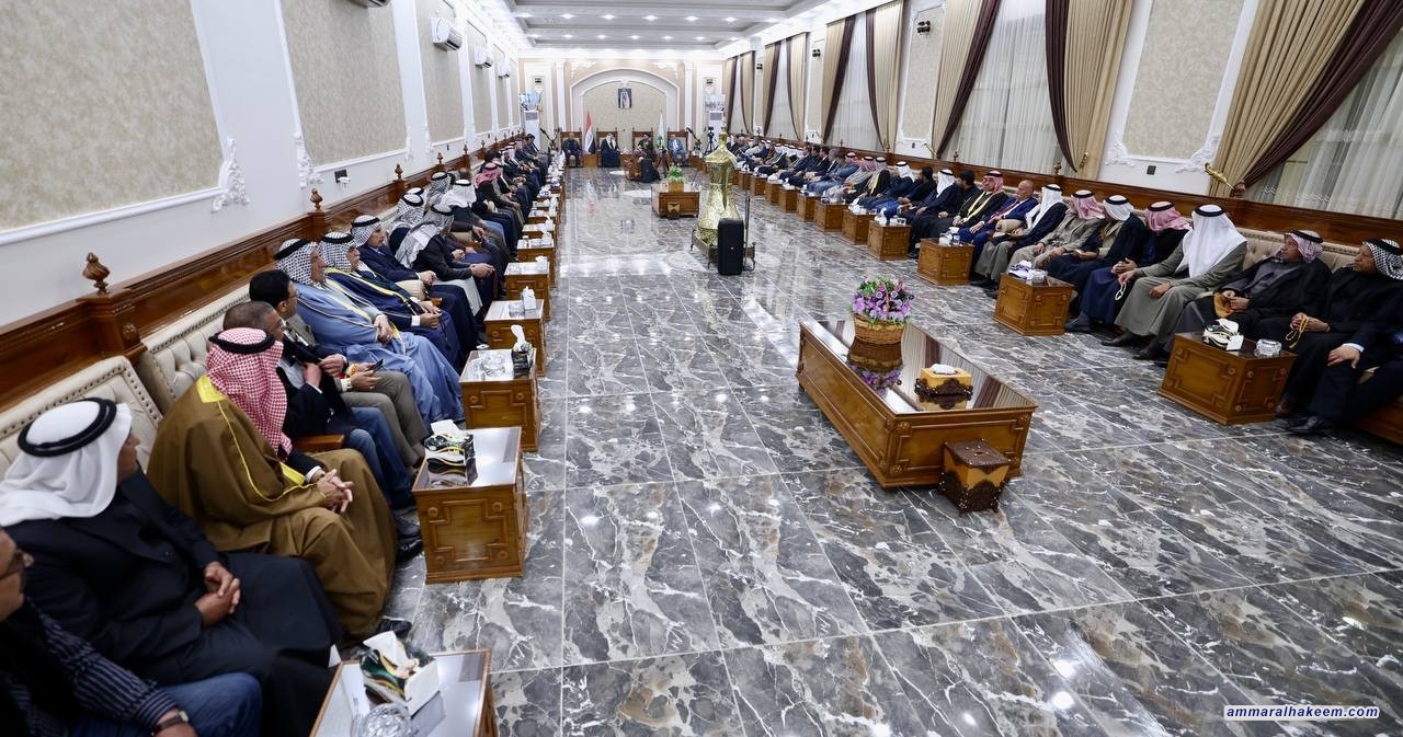 سەماحەتی حەكیم چاوی بە شێخ و پیاوە دیارەكانی هۆزی متاوحە دەكەوێت و گرنگی یەكبوونی گۆمەڵگە دووپات دەكاتەوە