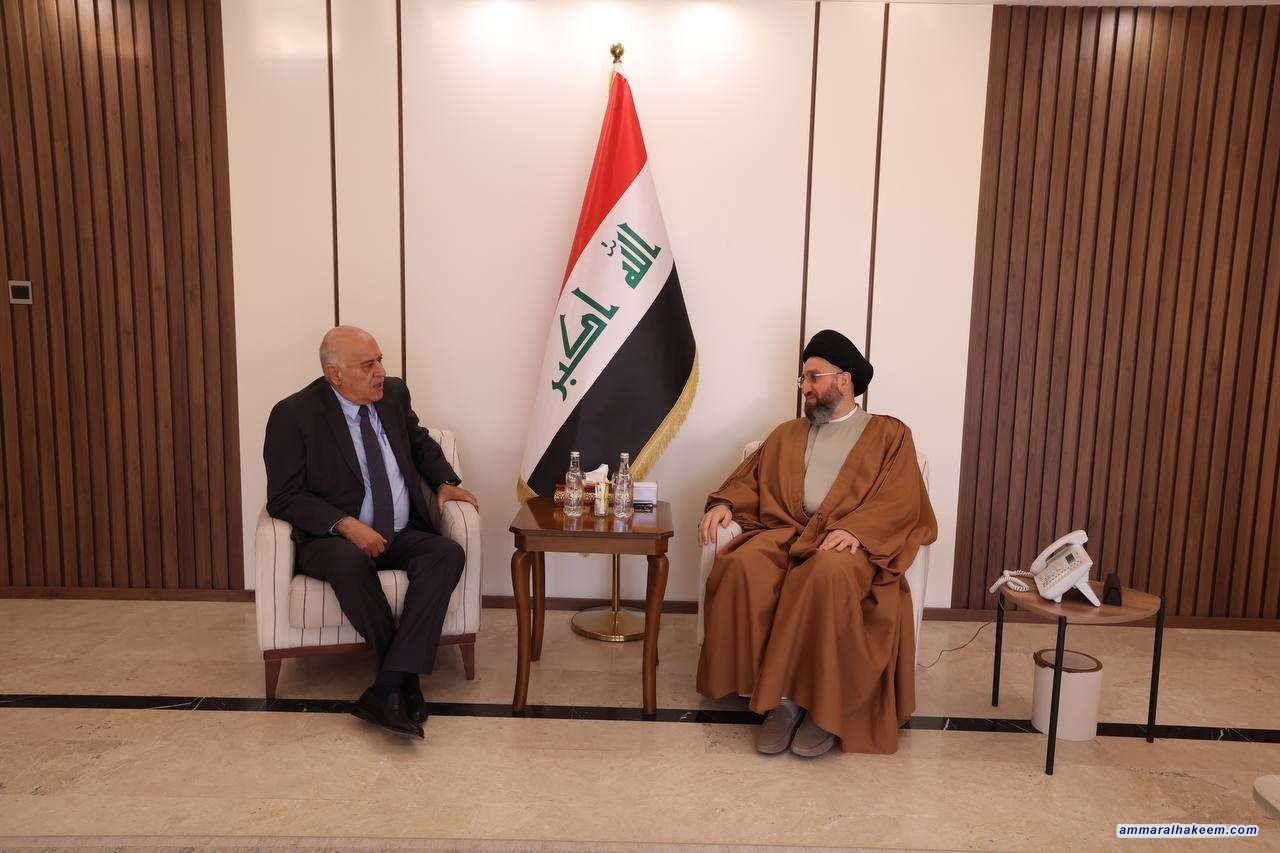 Sayyid Al-Hakeem Reaffirms Iraq’s Support for the Palestinian Cause and Commends Palestinian People’s Resilience