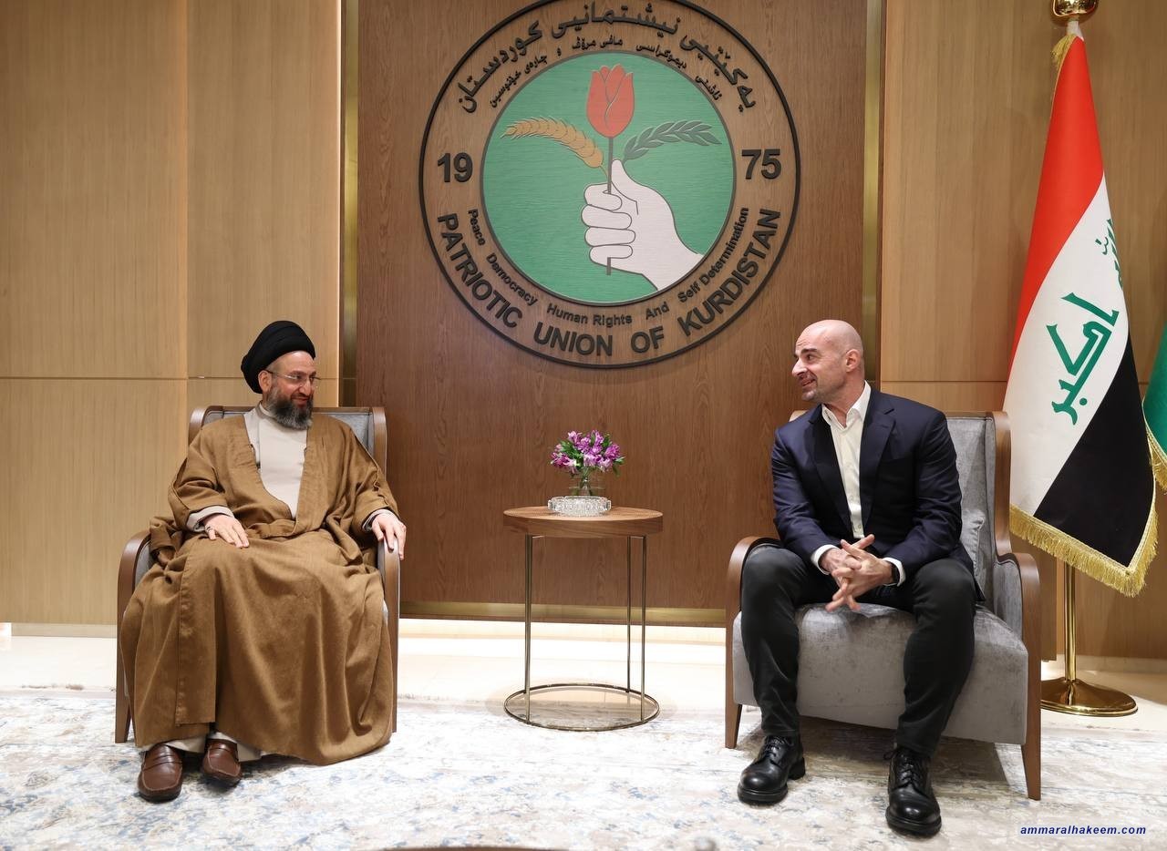 Sayyid Al-Hakeem Meets Sulaymaniyah PUK Leader, Stresses Kurdistan’s Stability, National Unity