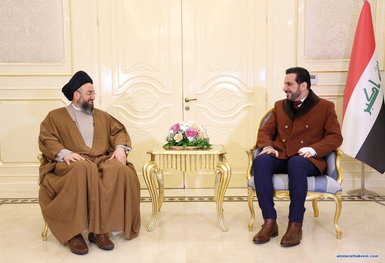 Sayyid Al-Hakeem Meets Sulaymaniyah New Generation Movement Leader