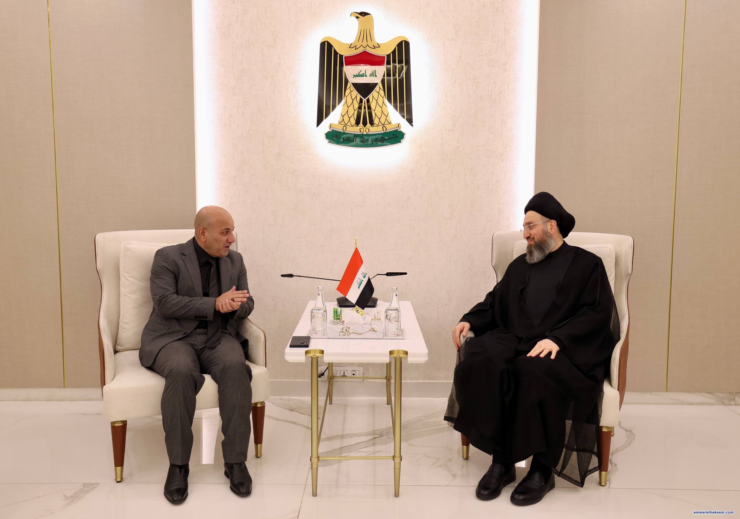 السيد الحكيم: احتواء جميع المكونات أساس ترسيخ الاستقرار السياسي في ديالى