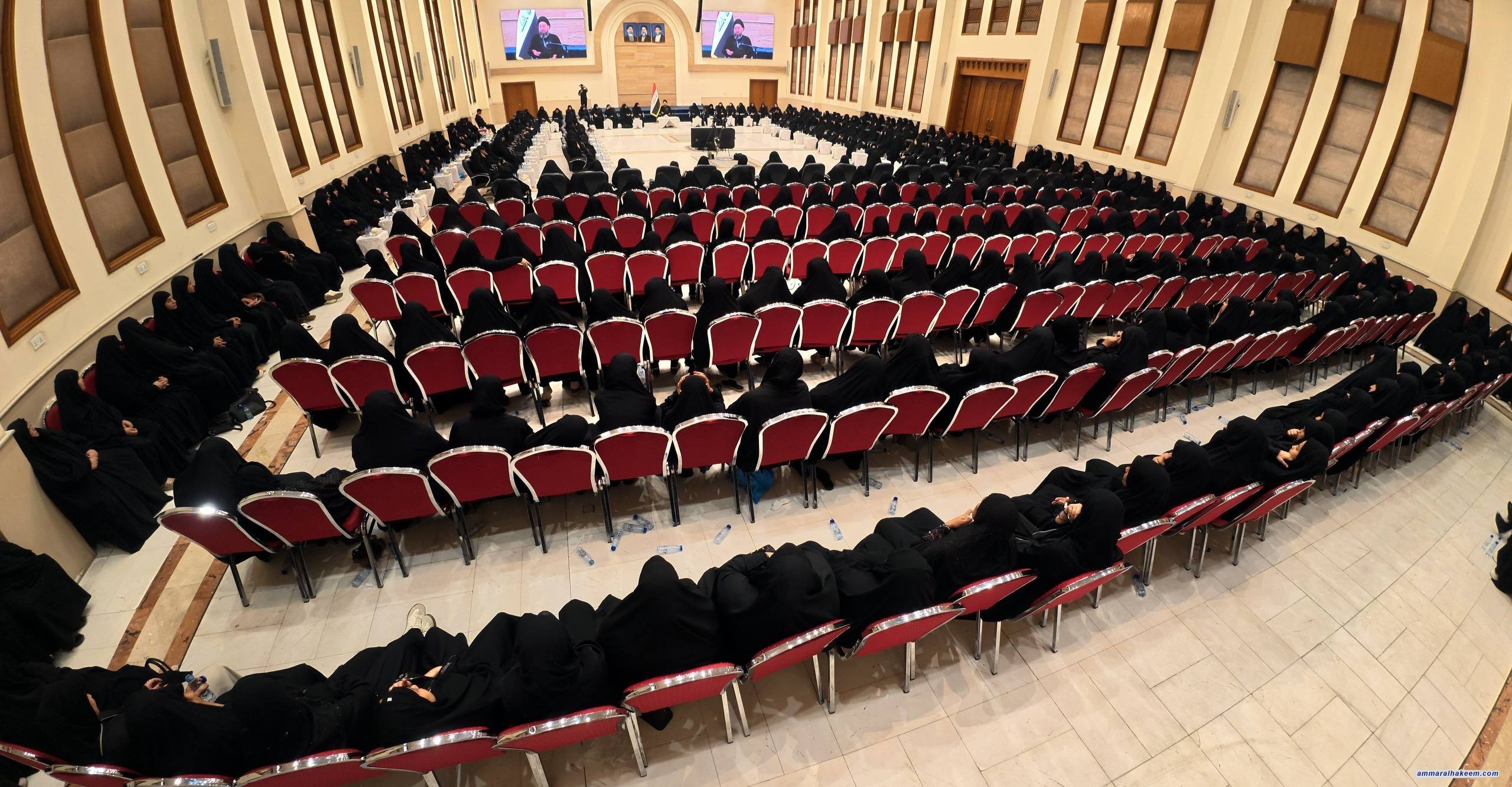 سەید حەكیم داوا لەسەركردەكانی ئافرەتان دەكات مەشق بكەن و كاریگەریان بۆ سەركۆمەڵگا زیاتر بكەن
