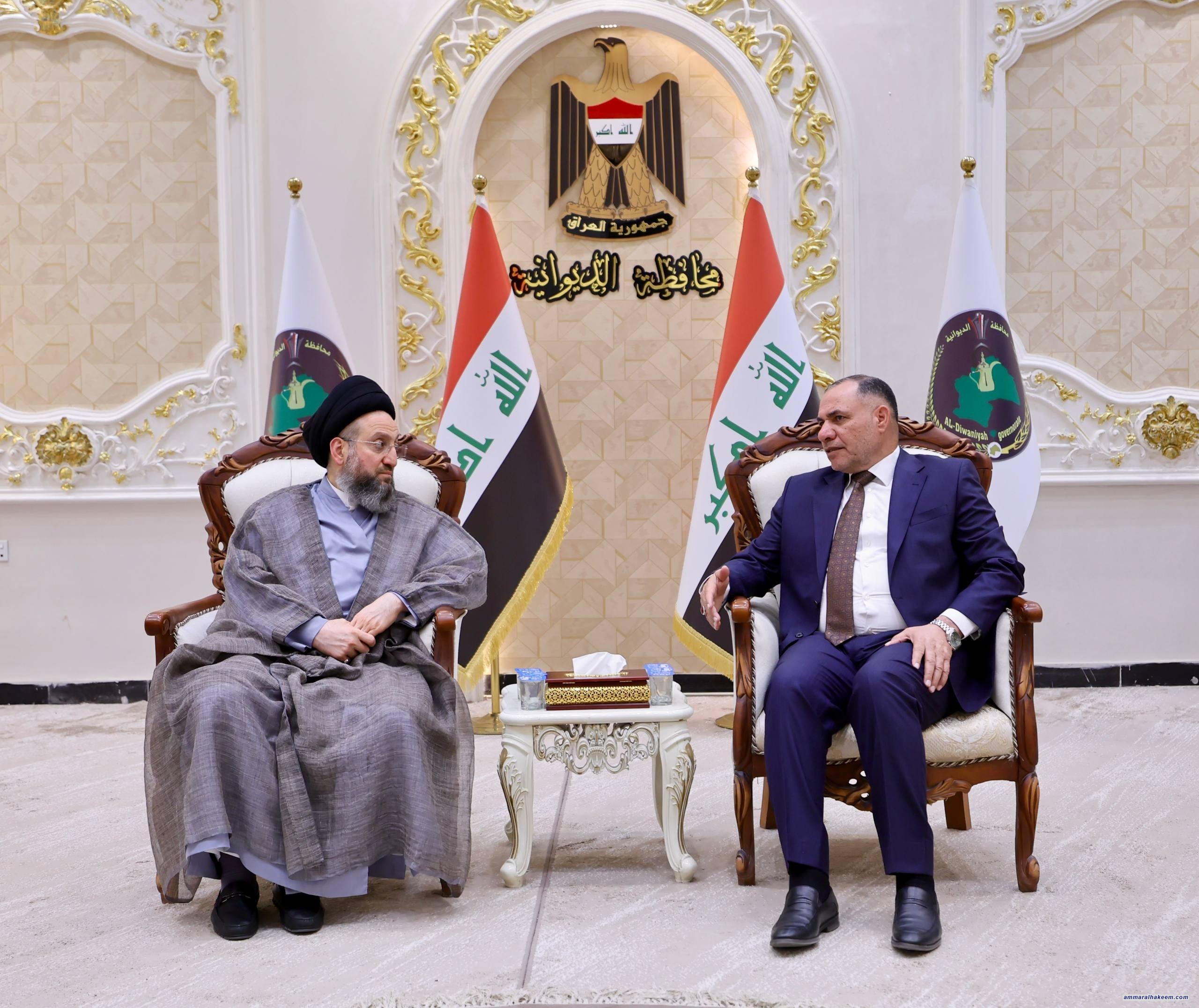 Sayyid Al-Hakeem Calls Diwaniyah Local Government to Prepare for Development Opportunities, Choose Genuine Companies