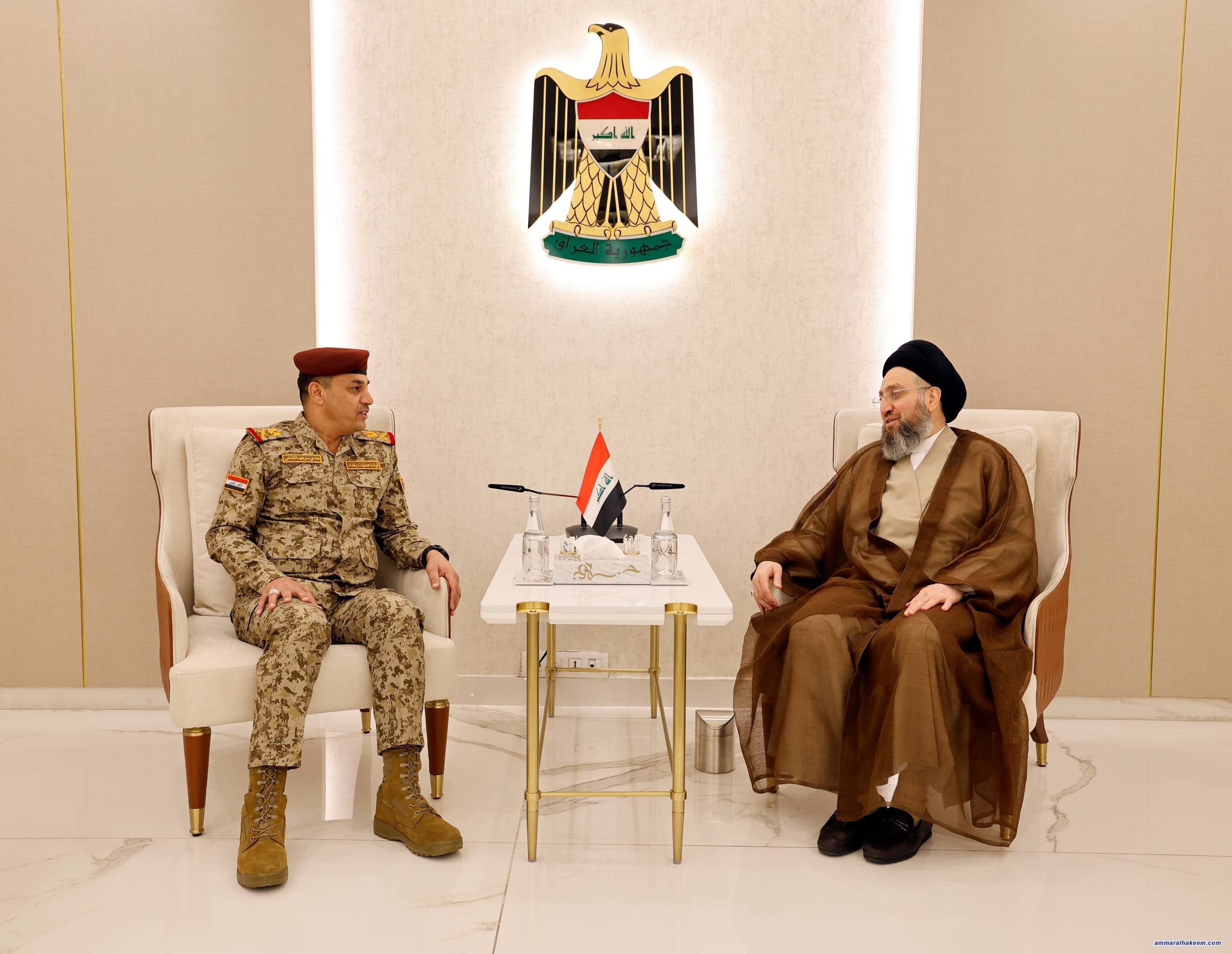 السيد الحكيم: تنويع مصادر تسليح القوات الأمنية والعسكرية يعزز الجاهزية الدفاعية