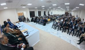 السيد الحكيم من واسط: تنويع الاقتصاد وحصر السلاح بيد الدولة ركيزتان لمواجهة التحديات الراهنة.